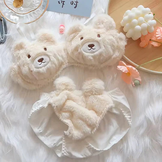 PlushyLove - plushy bra & panty set