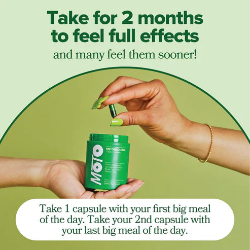 Metabolism boosting capsules (Buy 1 Get 1 FREE)