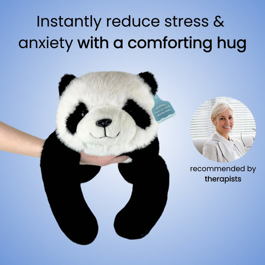 Hugsy the weighted panda