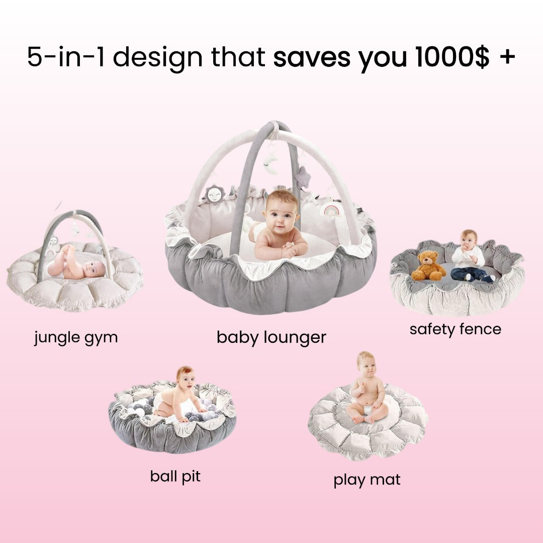 eronon - 5-in-1 baby play mat
