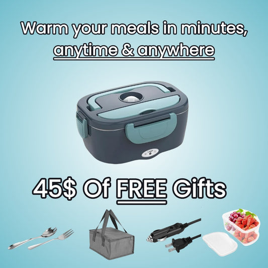 Heated Practical Lunch Box (+4 Free Gifts)
