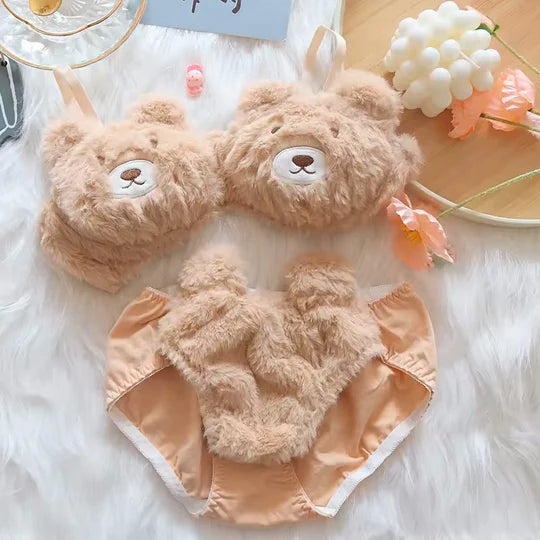 PlushyLove - plushy bra & panty set