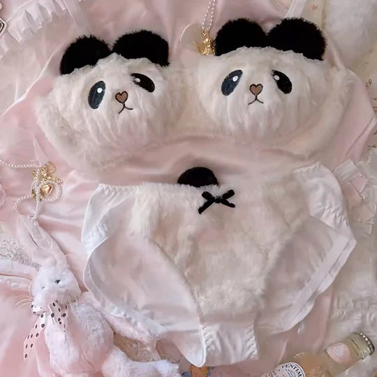PlushyLove - plushy bra & panty set