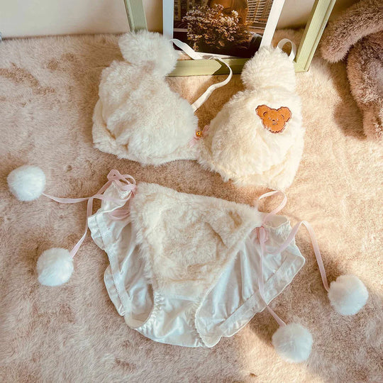 PlushyLove - plushy bra & panty set