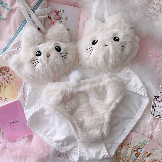 PlushyLove - plushy bra & panty set